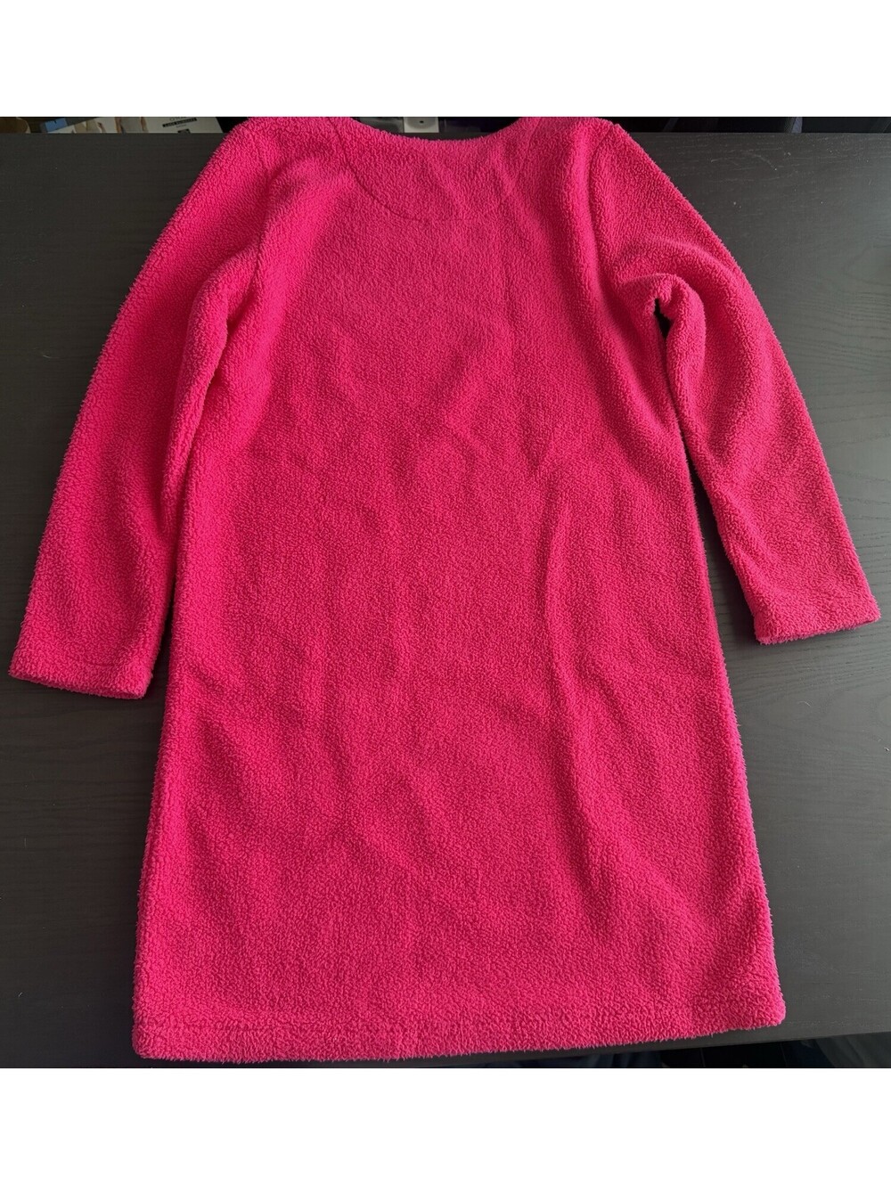 VINEYARD VINES Girl's Fleece Dress, Size L (14), NWOT, Pink Berry - Picture 6 of 6